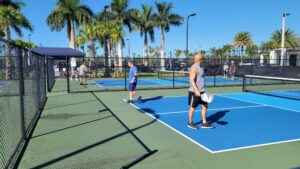 Pickleball at Riverland